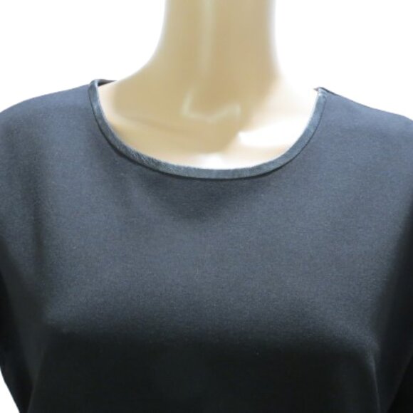 Press Elegant Black Tunic Top - Picture 3 of 6